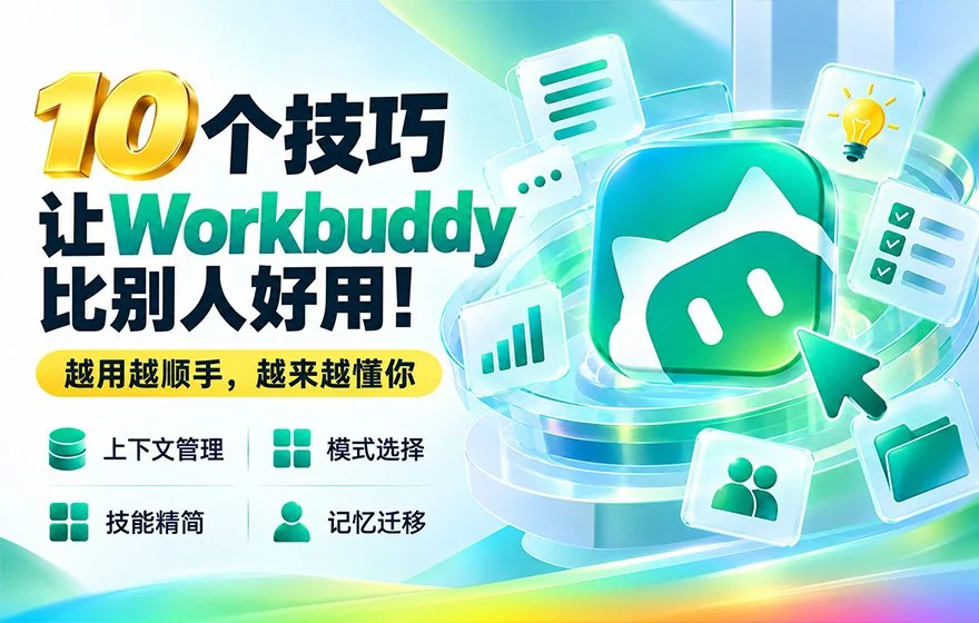 10个技巧，让你的WorkBuddy比别人好用！