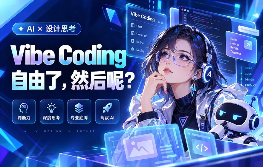 Vibe Coding 自由以后,设计师更应该掌握这五种能力