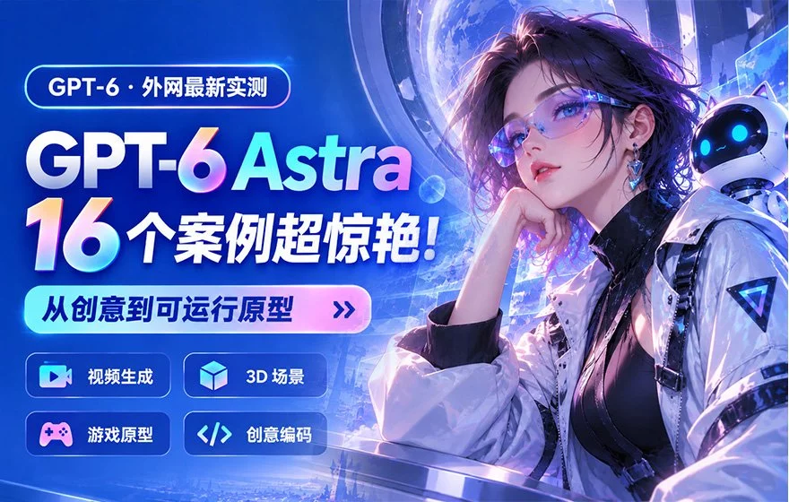 GPT-6 Astra 有多强？这16 个案例能让你惊掉下巴！