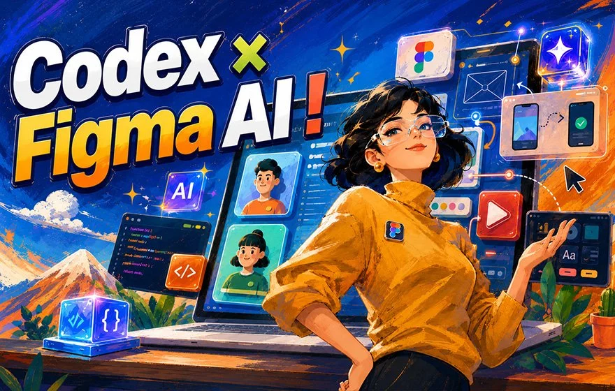 掌握这套Codex+Figma工作流,教你做出可交互作品集!